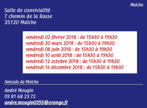 Rendez vous don sang