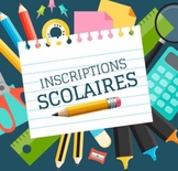 Inscriptions scolaires 2023-2024
